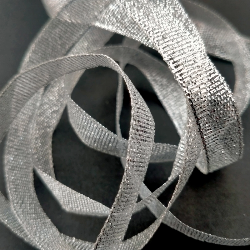 Delicate Silver Sheer Ribbon