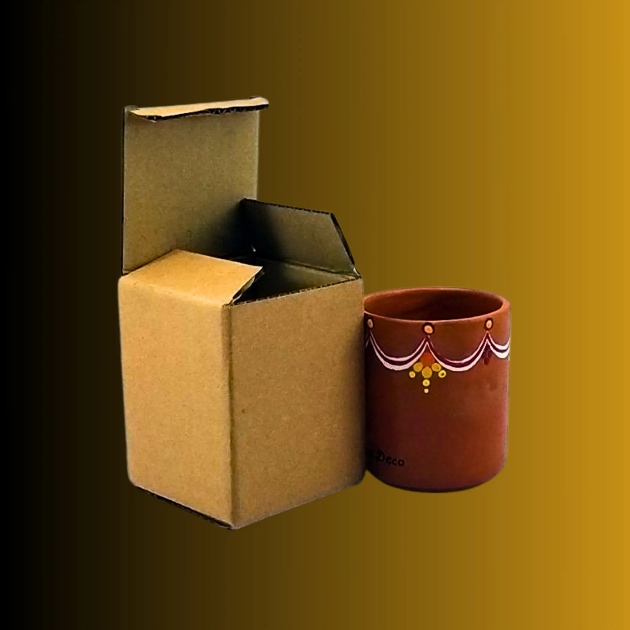 Corrugated Cardboard Box for Mugs, durable, protective packaging for fragile cups and ceramics