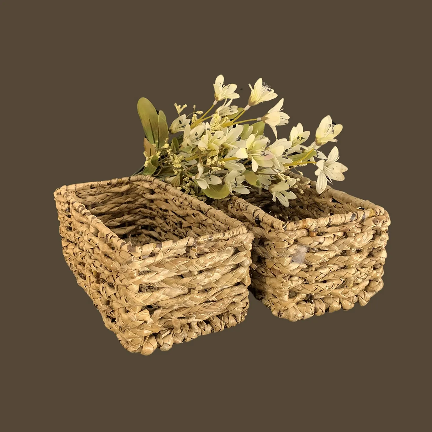Kithul Storage Basket – Eco-Friendly Home Décor & Organizer