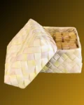 Palmyra Storage Box for Kokis – Woven Design, Eco-friendly, 6x5x3 Inches
