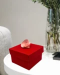 Thick paperboard wedding cake gift box, ideal for gifting cakes or crafts with a secure closure and elegant design.