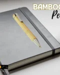 Natural bamboo pen – eco-friendly, handmade, and smooth writing