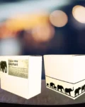 Eco-friendly boxboard box for wooden elephant