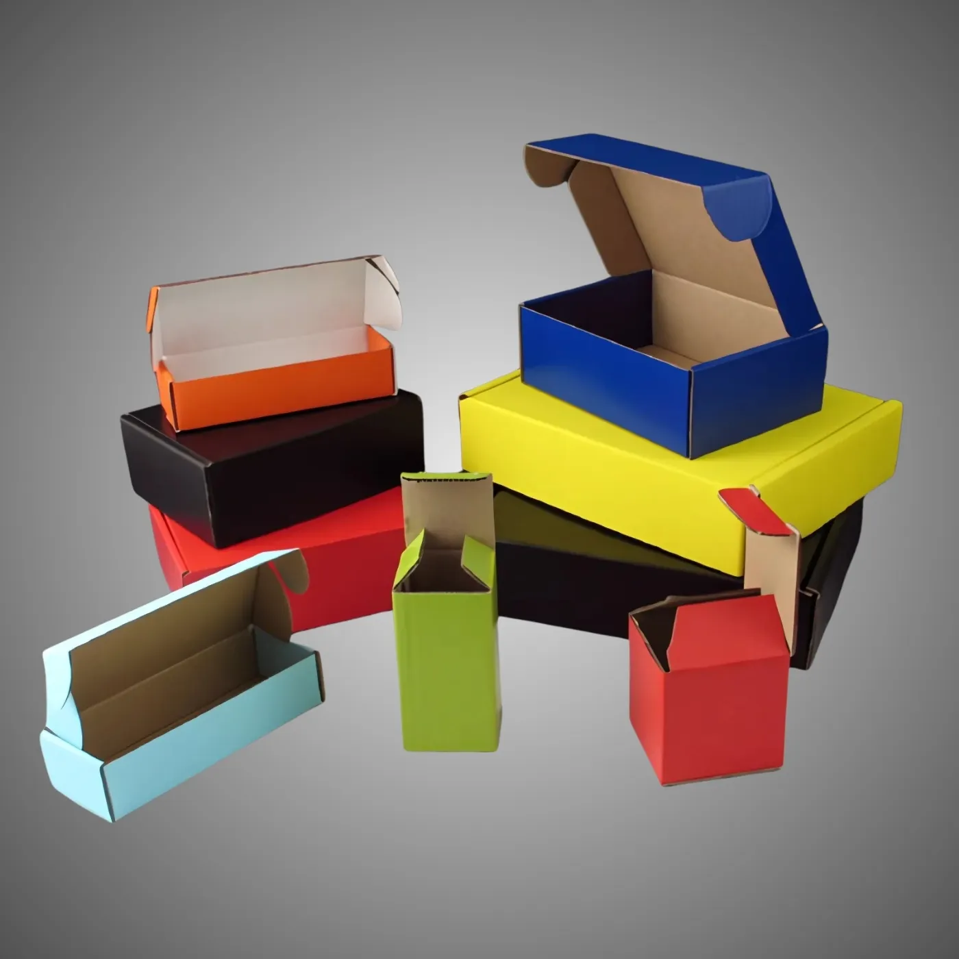 color corrugated box