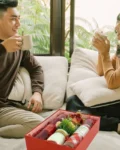 Romantic Gift Box with Bath & Body Works mists, floral pot, and candle – perfect gift for couples