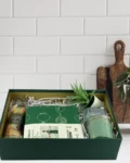 Fairytale Appreciation Gift Box with Bath & Body Works mist, apron, cloths, candle, and clock – perfect gift for wife