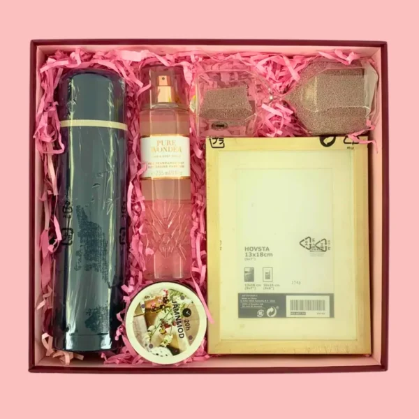 Pure Wonder Wellness Gift Box with items for rest and comfort – perfect for pregnancy, recovery, or relaxation