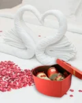 Valentine’s Heart Gift Box with Candle, Mug, Potpourri, and Tealight Holder