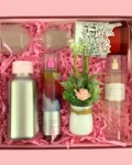 Romantic Gift Box for Couples with Fragrance Mists, Candle, and Decorative Items
