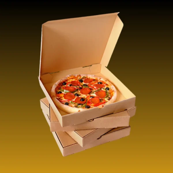 Corrugated unprinted Pizza Box