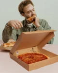 Corrugated unprinted Pizza Box