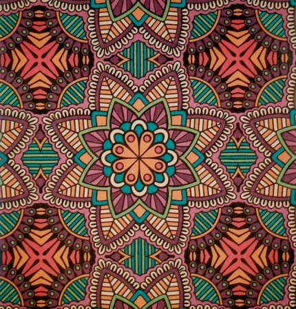 striking paisley-patterned craft paper