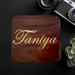 Mahogany Jewelry Box with Epoxy Filled Name - Image 3