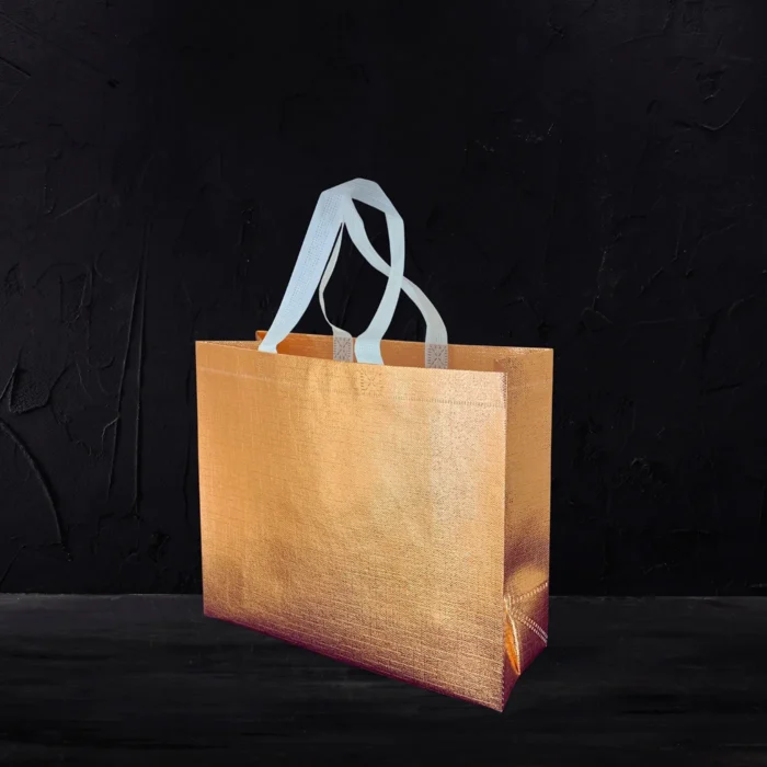 Metallic Color Shopping Bag - Image 2