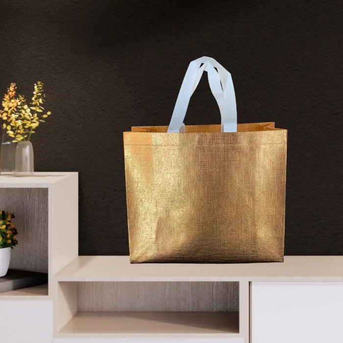 Metallic Color Shopping Bag - Image 1