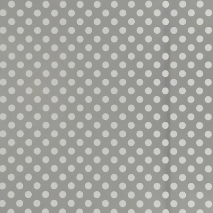 Silver polka dot gloss paper