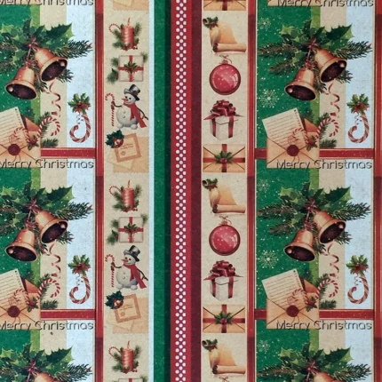 X Mas gift design matt paper