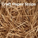 Natural Brown Craft Paper Strips
