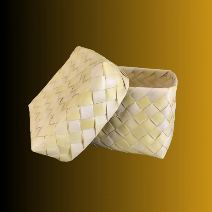 Palmyra Leaf Medium Size Kavili Box - Image 4