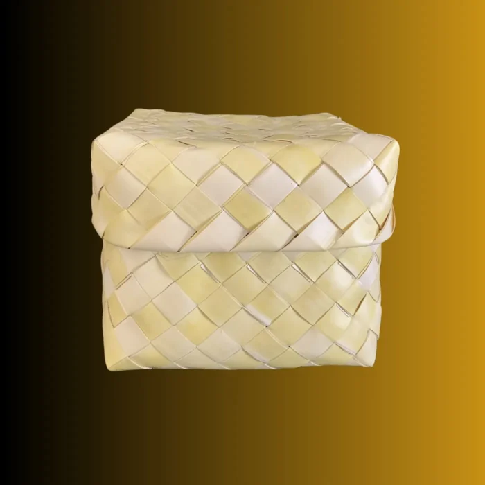 Palmyra Leaf Medium Size Kavili Box - Image 2