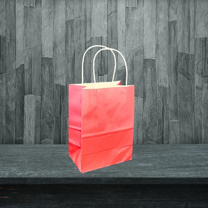 Stylish Red Gift Bag for Any Occasion - Image 1