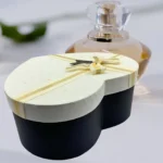 Heart-Shaped Black & White Gift Box - Image 5
