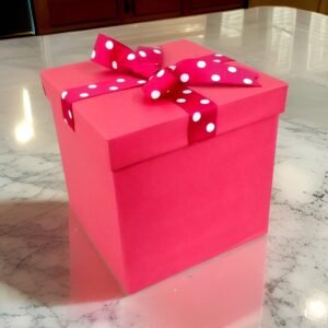 Red colour gift box for premium gift presentation