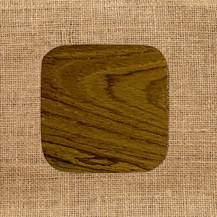 Teak Wood Earring Box with Magnet Lock - Image 3