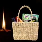 Natural Rush And Reed Woven Bag - Small - Image 5