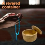 Handcrafted Pine Wood Storage Box with Lid