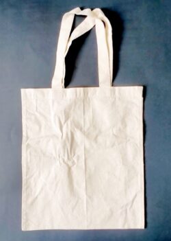 White Tote Bag without print