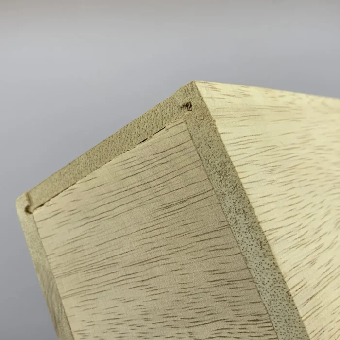 Premium Rubber Wood Storage Box – Natural Finish with Sliding Lid - Image 4