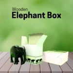 Eco-Friendly Boxboard Box for Wooden Elephant - Image 3