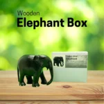 Eco-Friendly Boxboard Box for Wooden Elephant