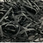 Black Shredded Paper Filler for Stylish Gift Packaging - Image 2