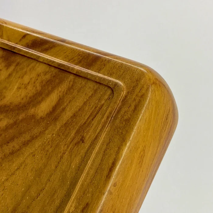Teak Wood Tray Organizer - Image 5