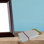White Photo Frame Box With Red Ribbon - Image 2