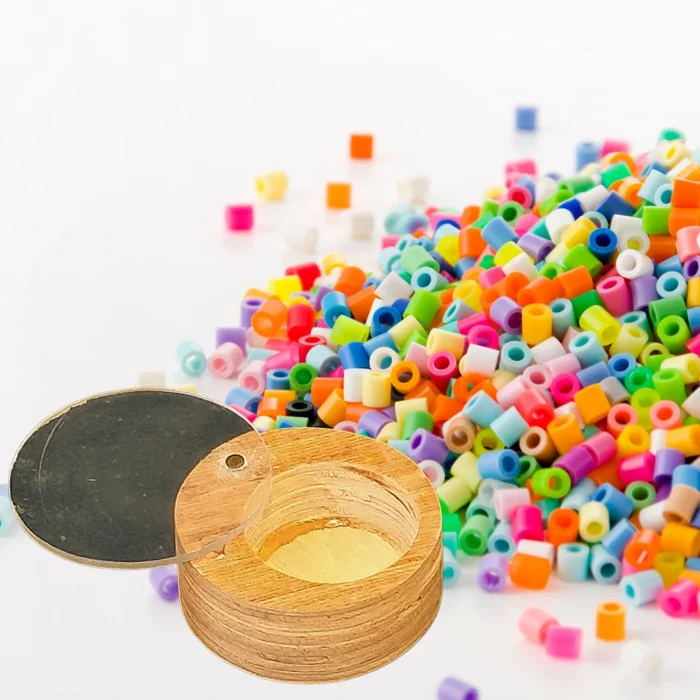 Wooden Box with Clear Lid - Image 1