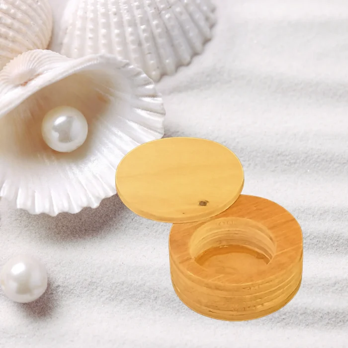 Wooden Jewelry Box with Slide Lid - Image 1