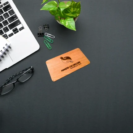 Wooden Name Card (without laser engraving)