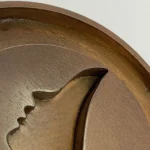 Elegant Mahogany Necklace Tray with Walnut Finish - Image 4