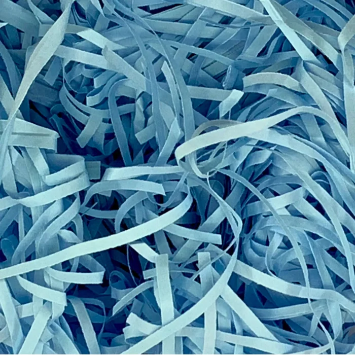 Light Blue Shredded Paper Filler - Image 1