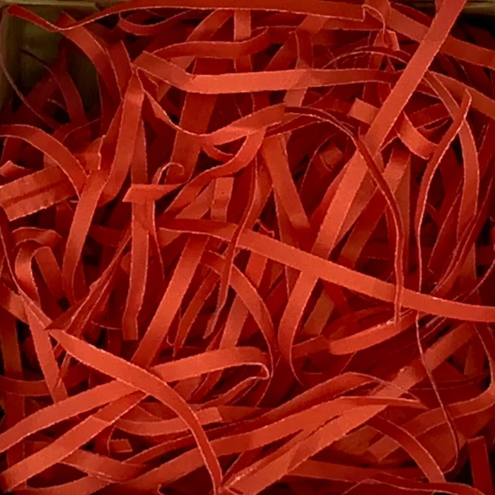 Bold Red Shredded Paper Filler - Image 1