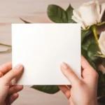 Blank Folded Greeting Card – Personalize Your Messages! - Image 3