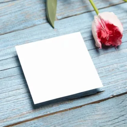 Blank Folded Greeting Card – Personalize Your Messages!