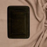 Mahogany Wood Rectangle Organizer Tray - Image 4