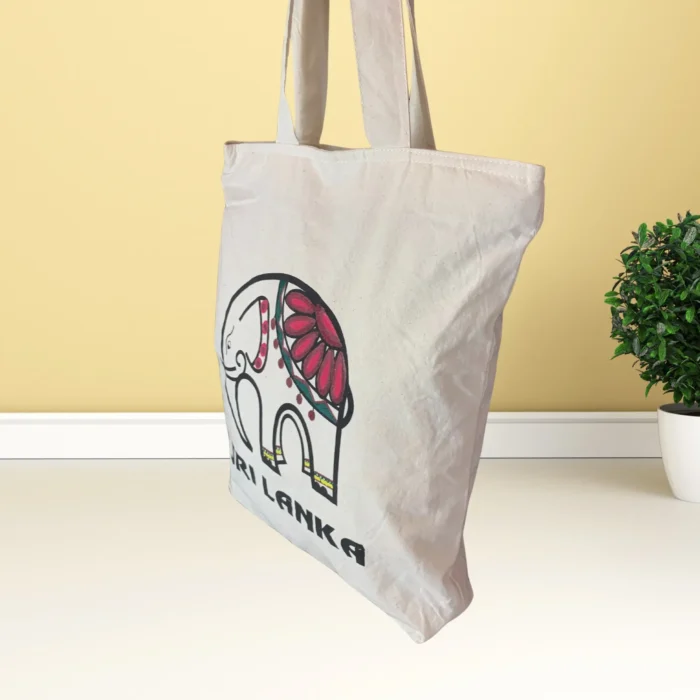 Tote Bag – Sri Lanka Elephant Design - Image 2