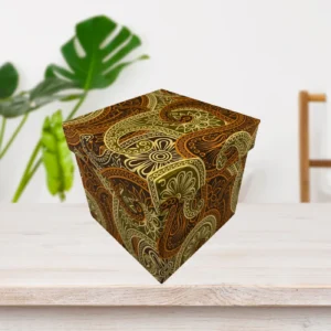 Elegant Gift Box With Earth Colours