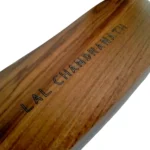 Elegant Teak Wood Eyeglasses Case – With Brass Lock & Cork Inlay - Image 7