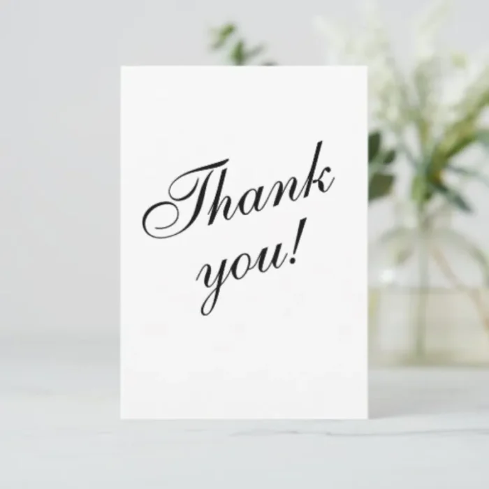Elegant Thank You Card – Express Your Gratitude with Style! - Image 4